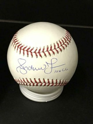 Andruw Jones Autograph Signed Mlb Baseball Auto Tristar