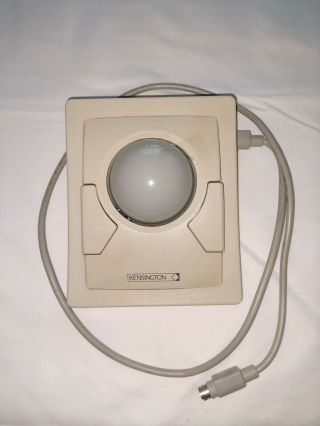 Vintage Kensington Turbo Mouse Adb Trackball 62360 Version 3.  0