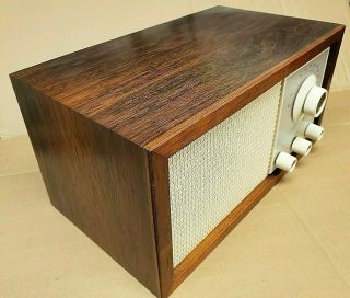 Restored Klh Model Twenty One Radio Henry Kloss 21 Wood Table