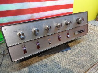 Estate Vintage The Fisher Tx - 50 Amp Stereo Master Control Amp You Tube