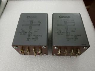 Matched Onan A14421 Transformers Output Bridging 20k To 600/150ohms