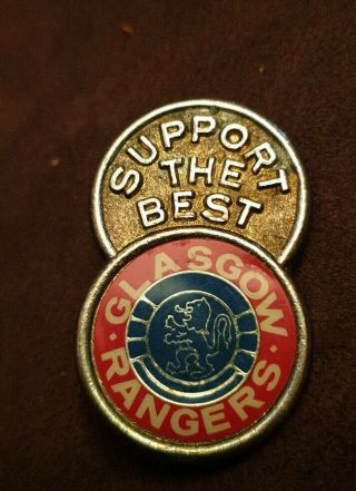 Vintage Glasgow Rangers Badge