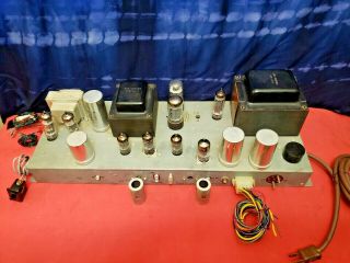 Hammond Ao - 63 Vacuum Tube Organ Amp Guitar Amplifier 7591 Video