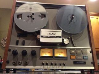 Teac A2000r 3head 3 Motor Auto Reverse Reel To Reel Tape Deck Recorder