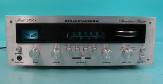 Vtg Baby Marantz Stereophonic Stereo Receiver Model 2015 Tuner Amplifier Amp