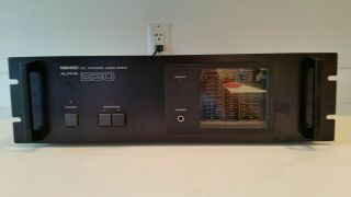 Nikko Alpha 230 Power Amplifier