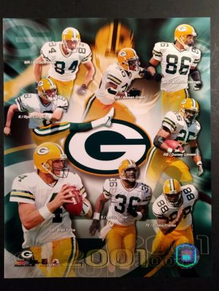 2001 Green Bay Packers Team Composite 8x10 Photo