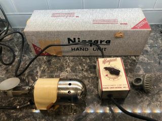 Vintage Niagara Cyclo Massage Hand Unit Model 1 Cycloid - Action Motor W/box/inst