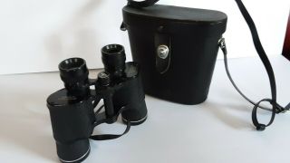 Vintage Bushnell Sportview 7 X 35 Binoculars No.  Cr358955 With Case