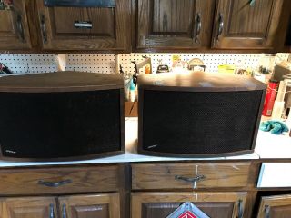 Vintage Bose 901 Series Iv Speakers For Parts/repair