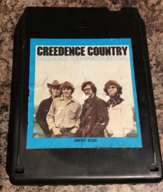 Vintage Creedence Clearwater Revival Creedence Country 8 Track Tape Fantasy