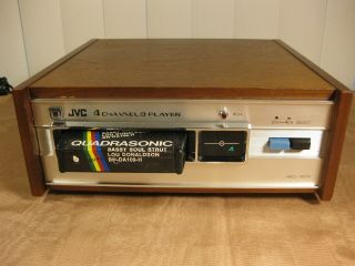 Jvc 4ed1203 Quadraphonic 2/4 Channel 8 Track Player Serviced And Ready For Use.