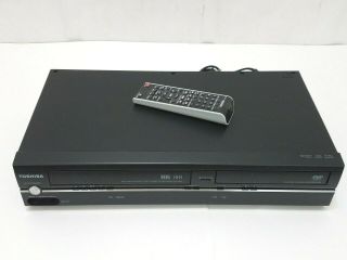 Toshiba Vcr / Dvd Combo Player With Remote Control 4 Head Sd - V296 - K - Tu