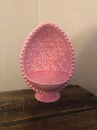 Vintage Ceramic Easter Decoration Punk Egg Chair 7”