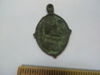 Pirate Artifact,  Port Royal,  Spanish Bronze Religous Medallion