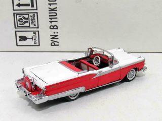 Franklin 1/43rd Scale 1959 Ford Galaxie Conv.  Red/white,  Boxed