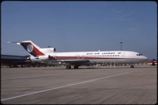 Dan Air London Boeing 727 G - Bkng Civil Aircraft 35mm Slide Dia