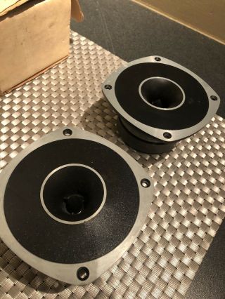 Tannoy 1108 Compression Drivers Horn Tweeter Pair 8 Ohm