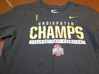 Nike Ohio State Football 2014 Undisputed Champs T - Shirt Women 