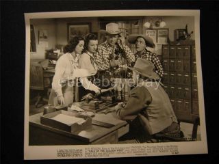 50s Roy Rogers Pals Of The Golden West Vintage Western Movie Photo 949q