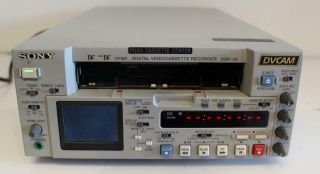 Sony Dsr - 45 Digital Video Cassette Recorder Minidv Dvcam Editing Deck Pro Nr