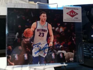Blake Griffin Signed Auto Autograph 8x10 Photo Detroit Pistons