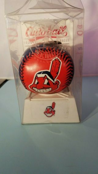 Cleveland Indians Chief Wahoo Soft Baseball Ornament Collectible