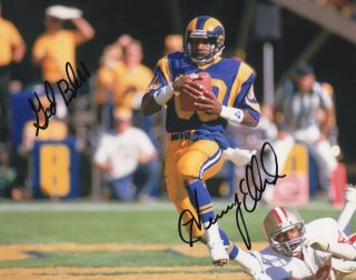Henry Ellard Los Angeles Rams Hand Signed 8x10 Autographed Photo W/coa