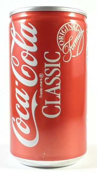 Vintage Coca Cola Classic Can - 1980s Coca Cola Can From Salt Lake City,  Utah