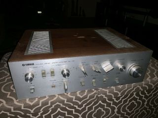 Yamaha Ca - 1000 Solid State Natural Sound Stereo Amplifier Does Not Light Up Asis