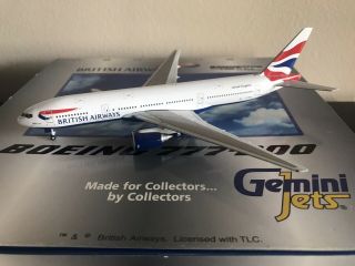 Gemini Jets 1:400 British Airways 777 - 200 Gjbaw024 G - Ymma