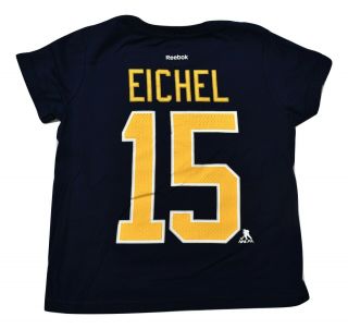 Reebok Nhl Toddler Buffalo Sabres Jack Eichel Shirt Look 2t,  3t,  4t
