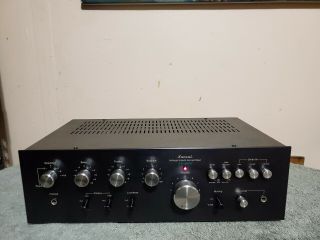 Sansui Au - 4900 Integrated Amplifier. ,  And Sounds Very Good.  Has An Issue.