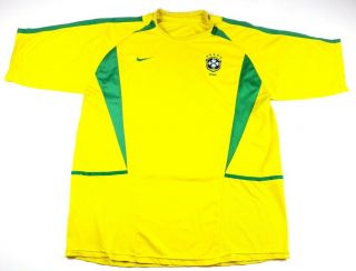 Nike 2018 World Cup Brazil Brasil Home Soccer Jersey Yellow Men 
