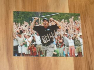 Golfer Phil Mickelson Signed 4x6 Photo Pga Golf Masters Autograph 1a