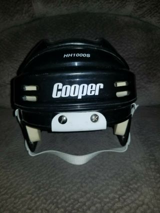 Old Vintage Cooper Hh1000s Hockey Helmet