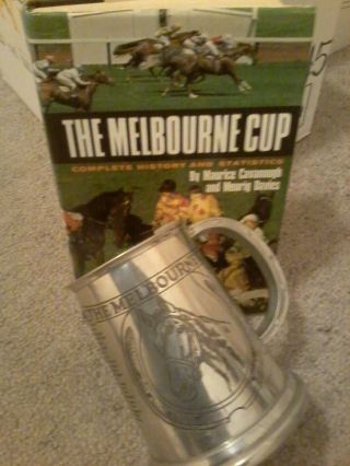 Melbourne Cup Tankard " Winners " Listed,  And Melb Cup Book,  Vintage,  Phar Lap Etc.