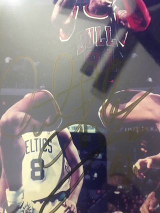 Dennis Rodman Signed/autographed 8x10 Framed And Matted Chicago Bulls 91 2