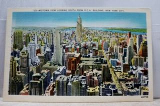 York Ny Nyc Rca Building Midtown Postcard Old Vintage Card View Standard Pc