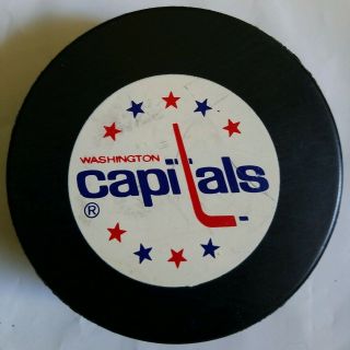 Read Washington Capitals Ziegler Game Puck Nhl Trench General Tire Canada Hole