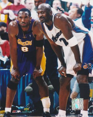 Kobe Bryant And Michael Jordan 8x10 Licensed Photo File Color Photo