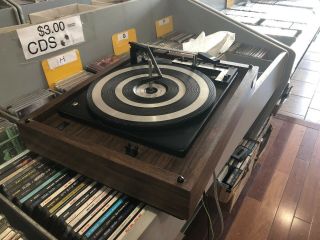 Vintage Sony PS - 77 Turntable BSR Unit.  Parts Only For Repair 2