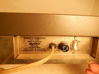 Vintage Dynaco Stereo 120 Amplifier Parts Or Not