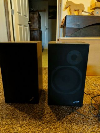 Pair Pioneer Hpm 40 Speakers