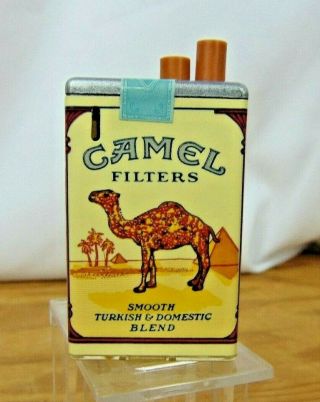 Vintage Camel Filter Cigarettes Soft Pack Lighter Made In Korea Non Refillable