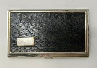 Vintage Reed & Barton 689 Silverplated Business Credit Debit Card Case Holder