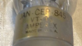 845 TUBE.  AMPEREX BRAND VT43 AMPEREX C42 2