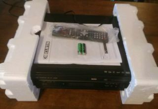 Curtis DRC8335 6 Head HiFi VHS to DVD Recorder Built in Tuner by RCA w/Remote 2