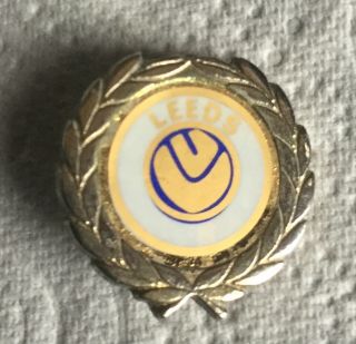 Leeds United Vintage 1970’s Smiley Enamel Pin Badge Coffer London 5