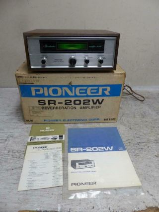 Pioneer Sr - 202w Reverberation Amplifier (1971 - 77)